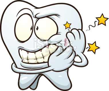 Cartoon-toothache